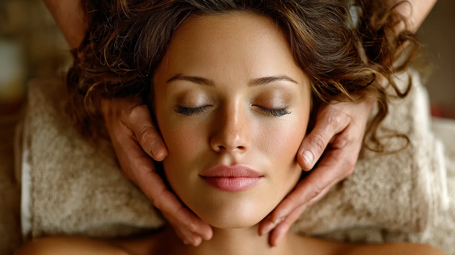 odmładzający masaż twarzy, lifting manualny Face Split Massage